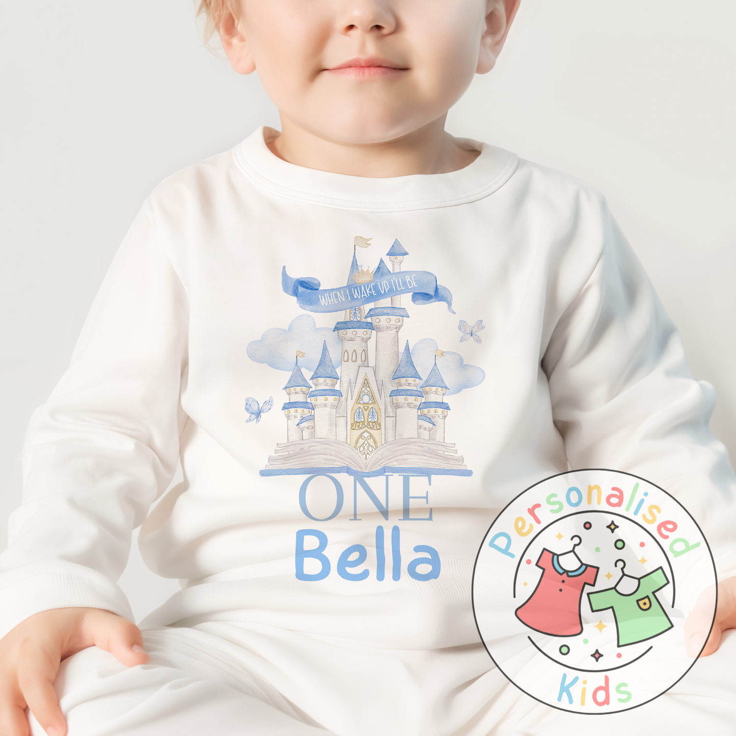 “When I Wake Up I Will Be…” Fairy Tale Castle Birthday Pyjamas – A Dreamy Way to Celebrate!