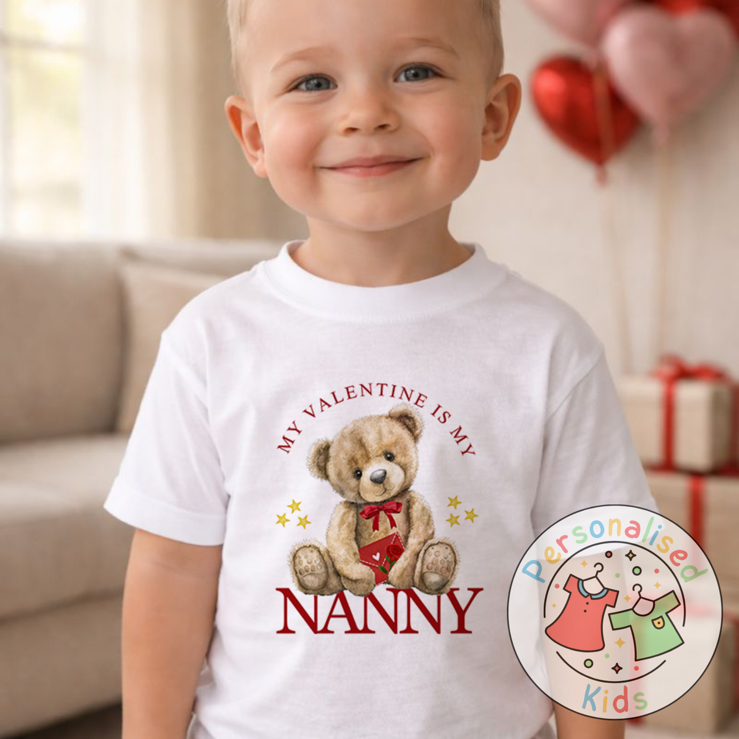 Personalised Valentine’s T-Shirt V011