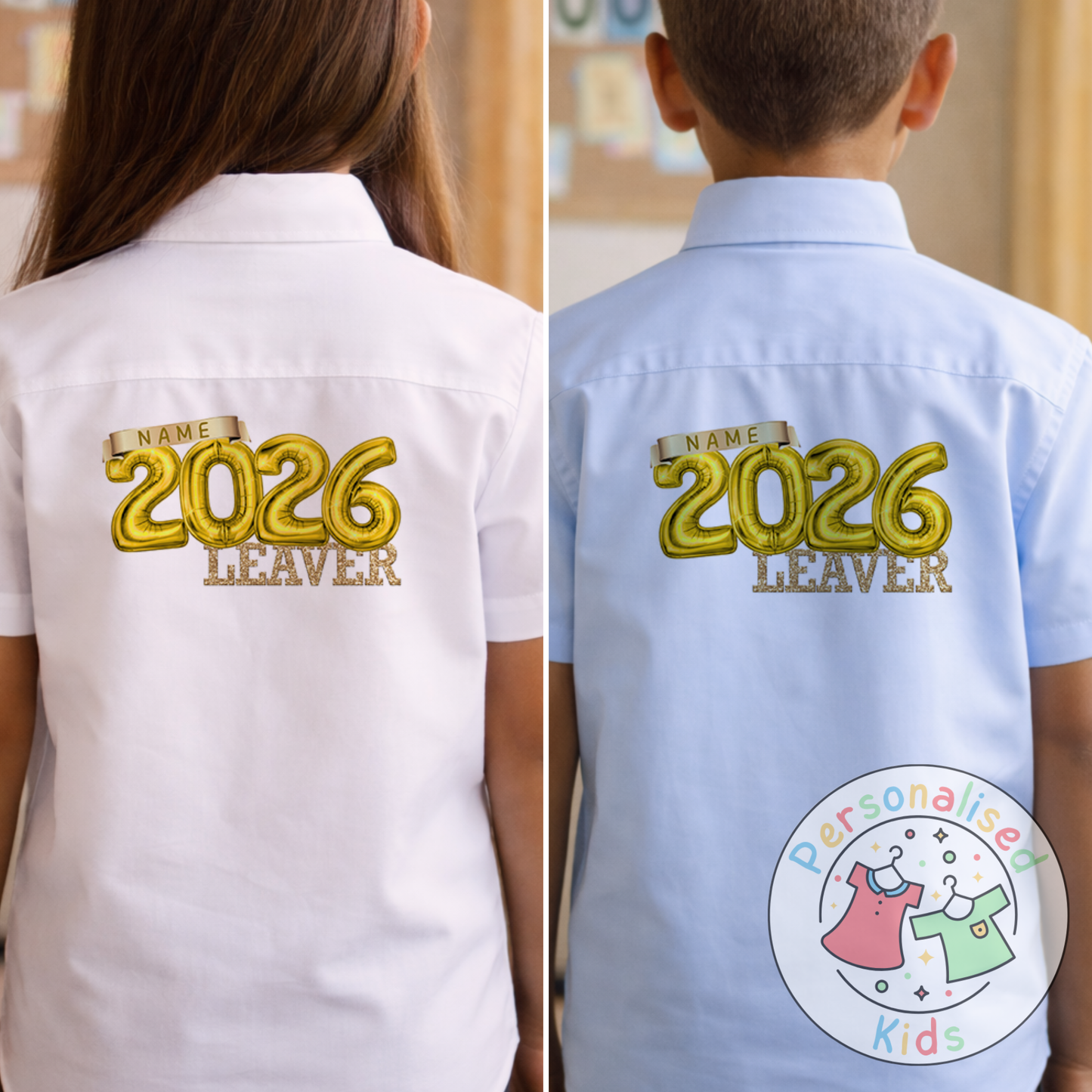 Personalised School Leaver 2026 Print Transfer SL001