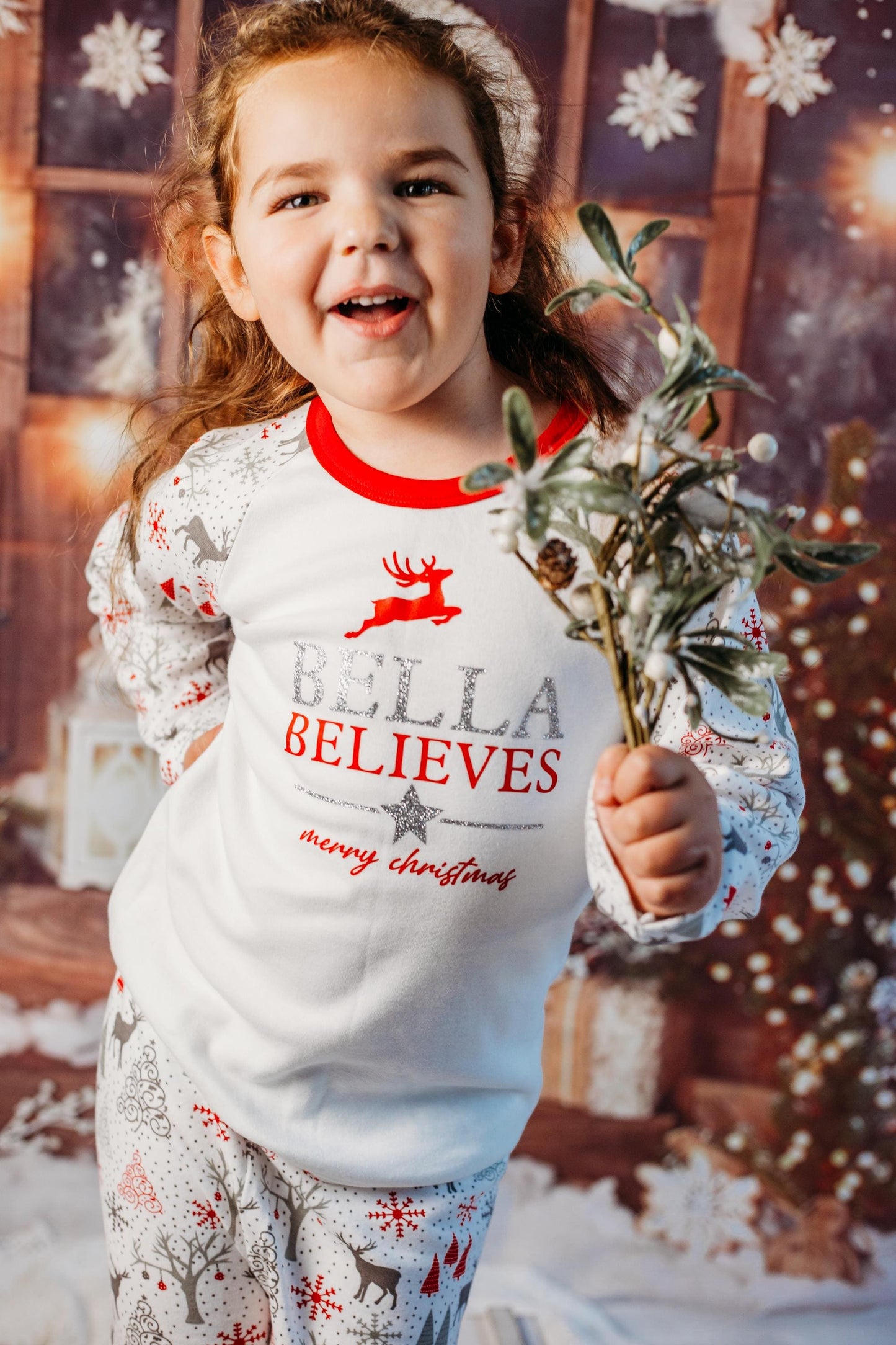 Christmas Onesie Pj, Red Christmas Pjs Baby, Matching Family pyjamas, Personalised Christmas Pyjamas – Matching Family Set CD062
