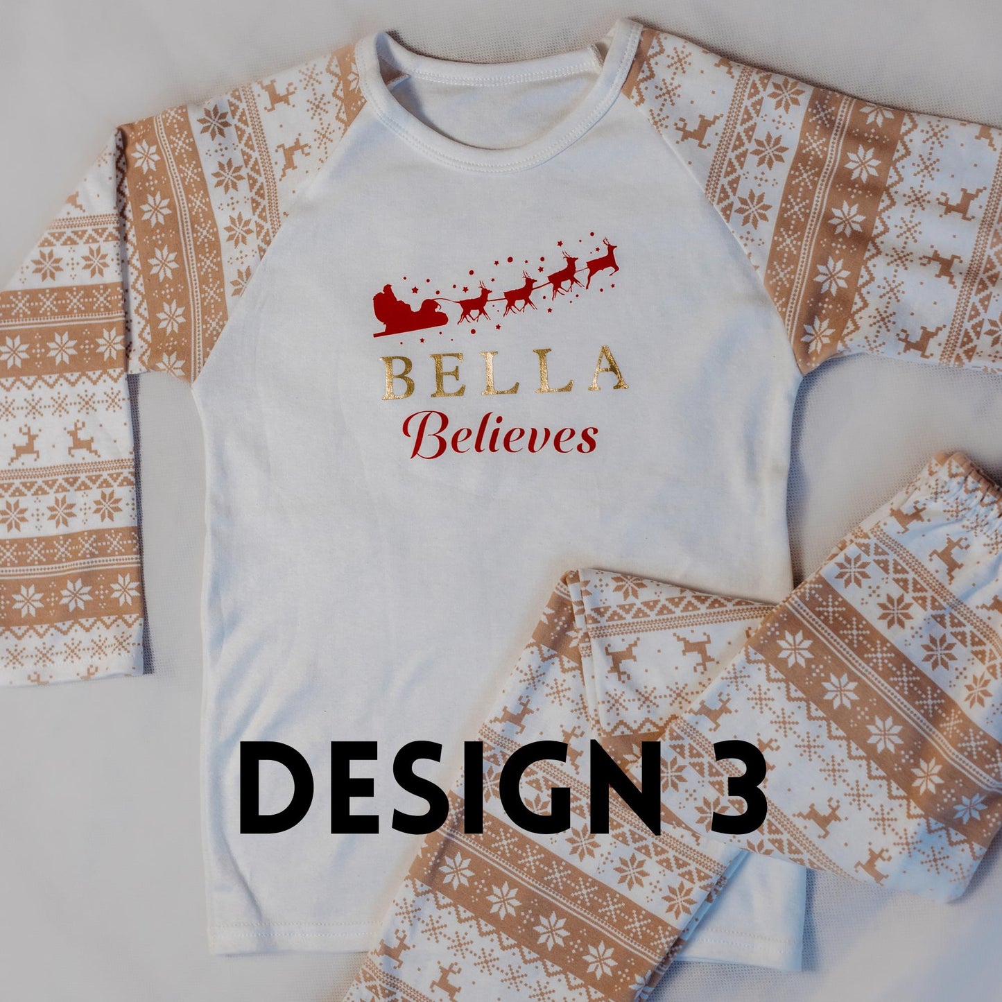 Christmas Onesie Pj, Red Christmas Pjs Baby, Matching Family pyjamas, Personalised Christmas Pyjamas – Matching Family Set CD063