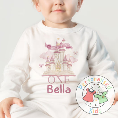 Personalized Fairy Tale Castle Pyjamas – Fit for a Little Princess!
