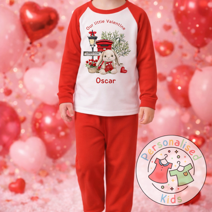 Personalised Valentine’s Pyjamas – Our Little Valentine V003