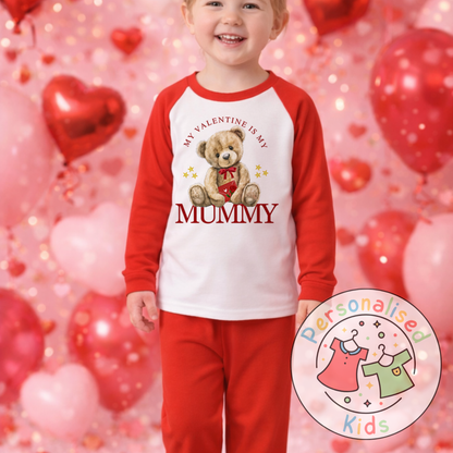 Personalised Valentine’s Pyjamas V011