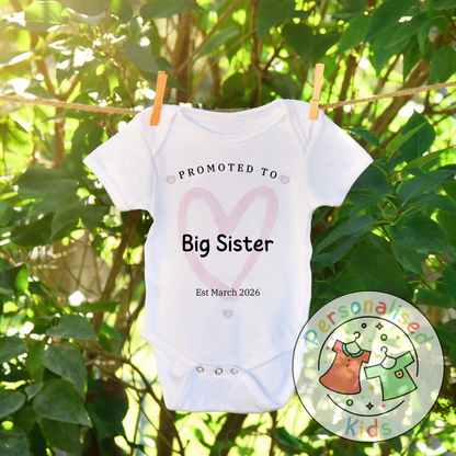 Big Sister and Big Brother Promotion Outfit