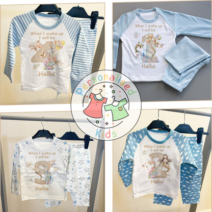 Personalized Mermaid Birthday Pyjamas – Magical Dreams for Your Little Mermaid!
