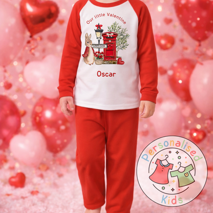Personalised Valentine’s Pyjamas – Our Little Valentine V002