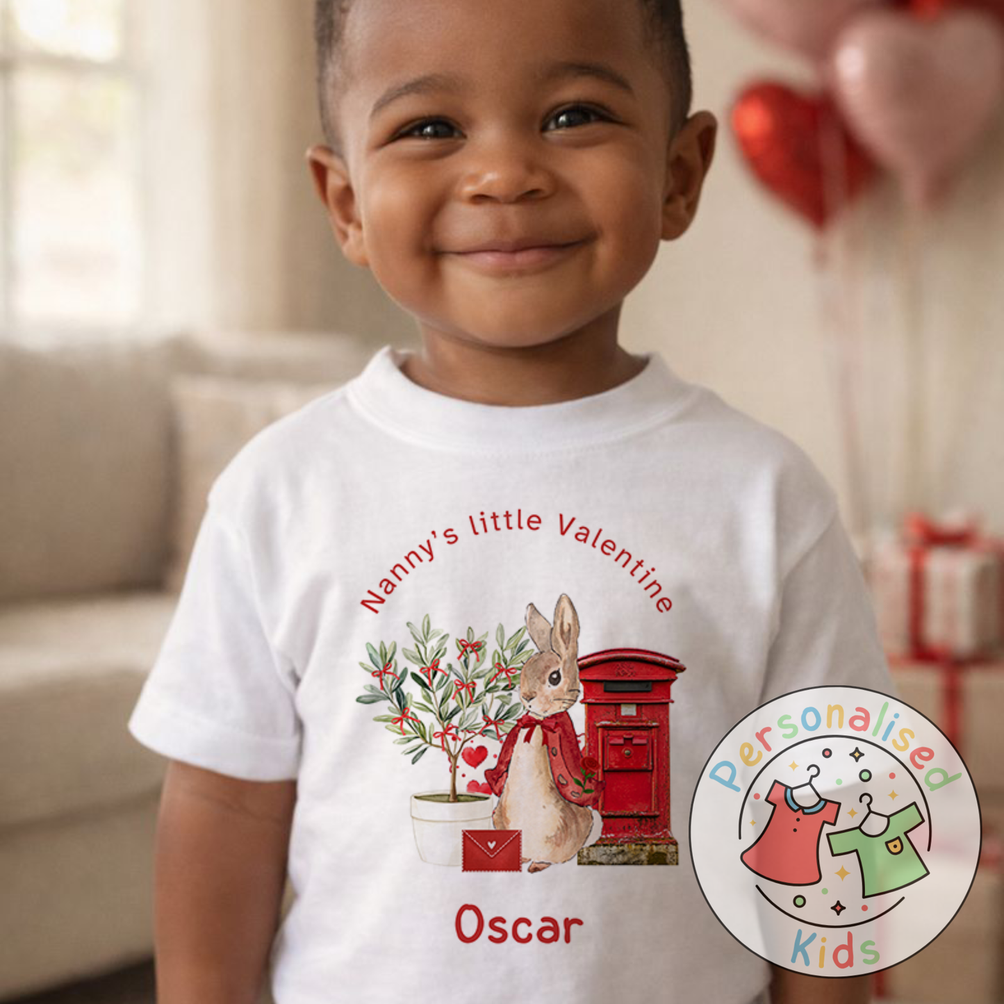Personalised Valentine’s T-Shirt V007