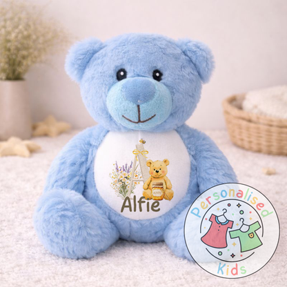 Personalised Honey Bear Teddy Bear HB003