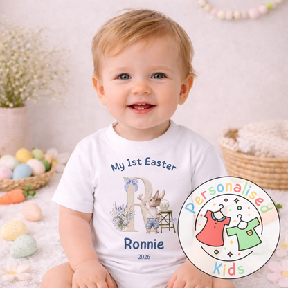 Personalised My 1st Easter Bunny T-Shirt, BE006