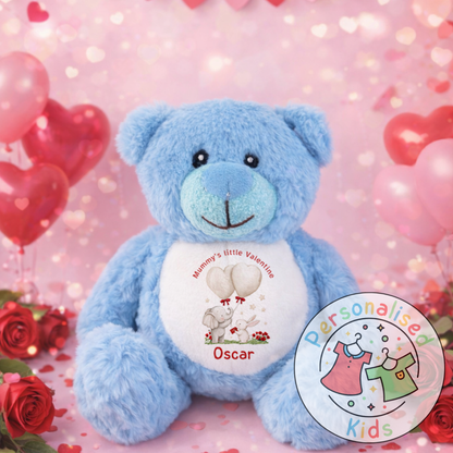 Personalised Valentine’s Teddy Bear – Custom Name Plush Gift V032
