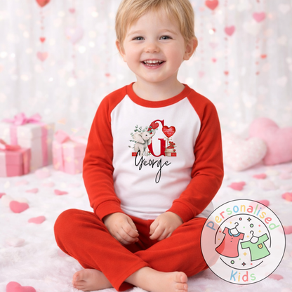 Personalised Valentine’s Pyjamas V012