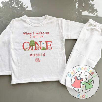 Personalized Farm Animal Birthday Pyjamas – Perfect for Little Farmers!