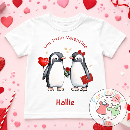 Personalised Valentine’s Baby Grow, T-Shirt, Bodysuit or Romper V008