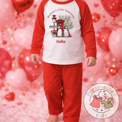 Personalised Valentine’s Pyjamas – Our Little Valentine V001
