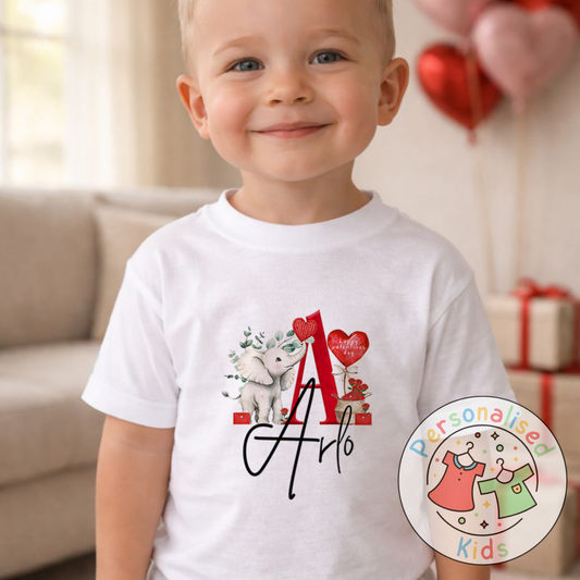 Personalised Valentine’s T-Shirt V012