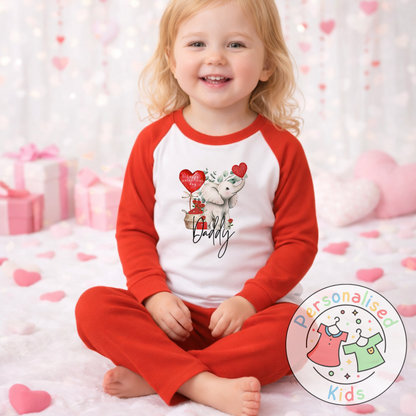 Personalised Valentine’s Pyjamas V013