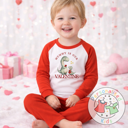 Personalised Valentine’s Pyjamas – Our Little Valentine V010