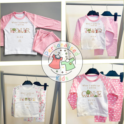 Personalized Farm Animal Birthday Pyjamas – Perfect for Little Farmers!