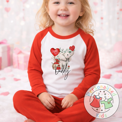 Personalised Valentine’s Pyjamas V013