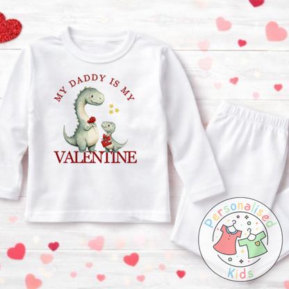 Personalised Valentine’s Pyjamas – Our Little Valentine V010