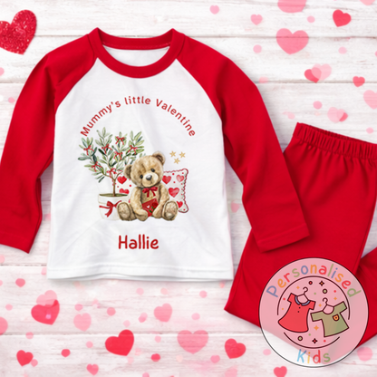 Personalised Valentine’s Pyjamas – Our Little Valentine V005
