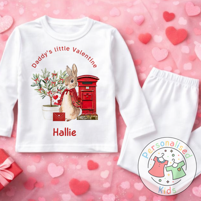 Personalised Valentine’s Pyjamas – Our Little Valentine V007