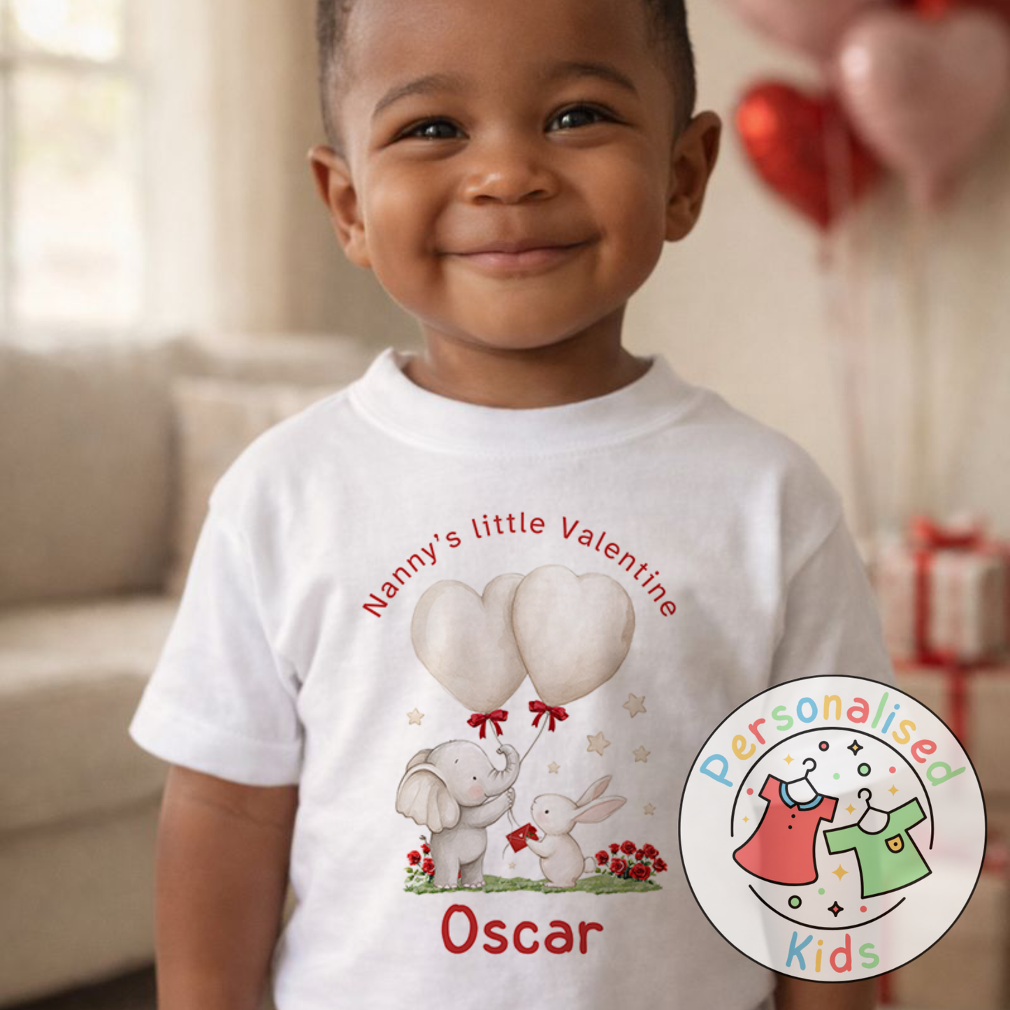 Personalised Valentine’s T-Shirt V006