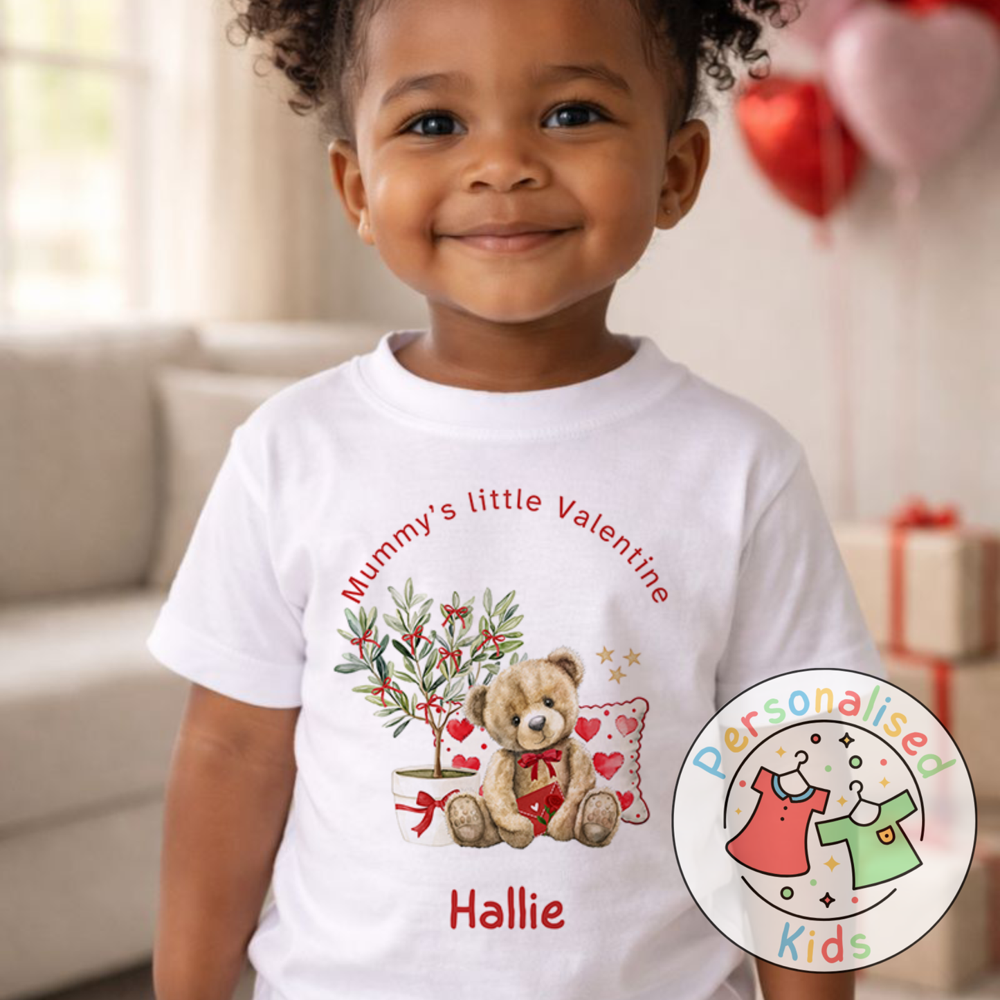 Personalised Valentine’s T-Shirt V005