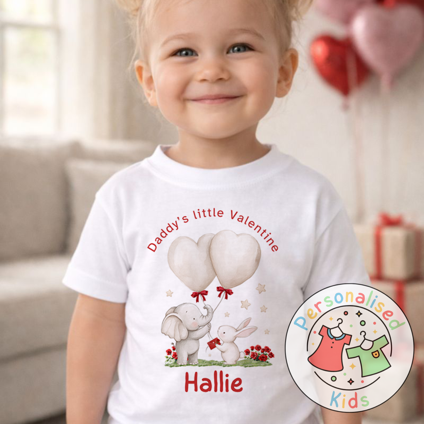 Personalised Valentine’s T-Shirt V006