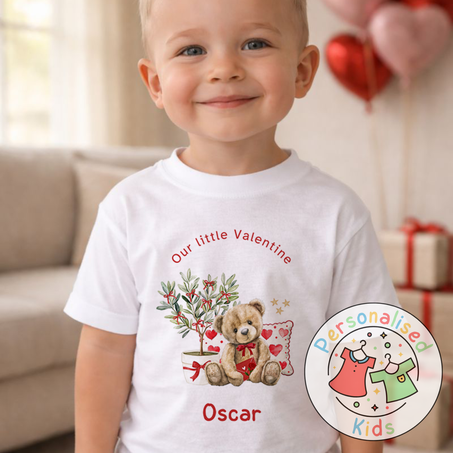 Personalised Valentine’s T-Shirt V005
