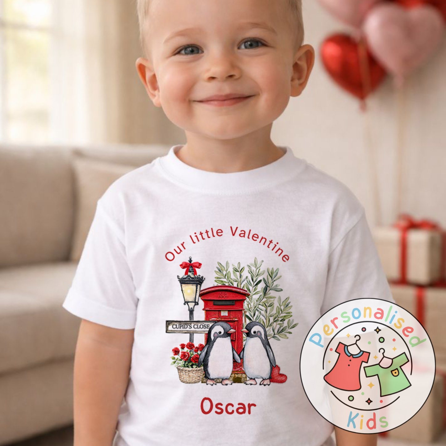 Personalised Valentine’s T-Shirt V001