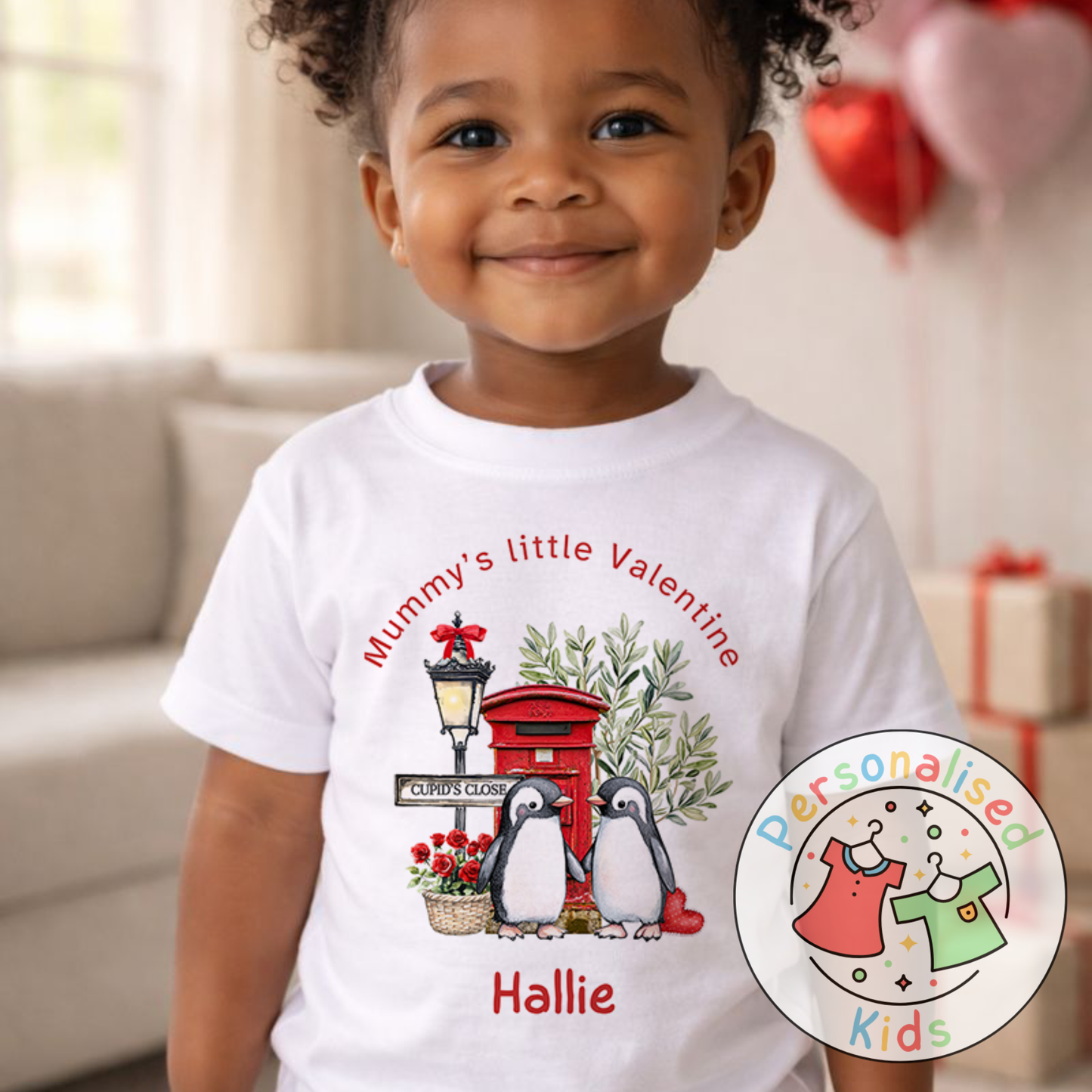 Personalised Valentine’s T-Shirt V001
