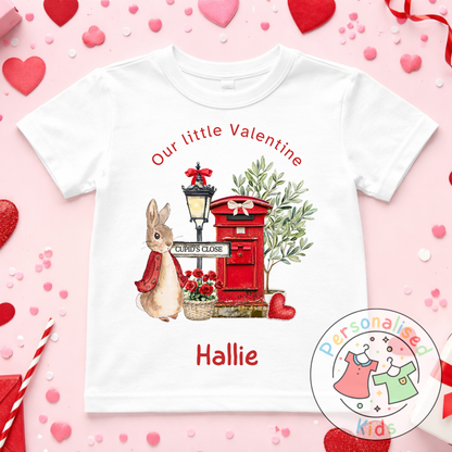 Personalised Valentine’s Baby Grow, T-Shirt, Bodysuit or Romper V002