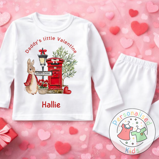Personalised Valentine’s Pyjamas – Our Little Valentine V002