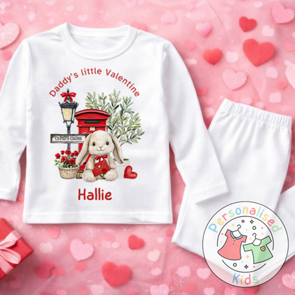 Personalised Valentine’s Pyjamas – Our Little Valentine V003