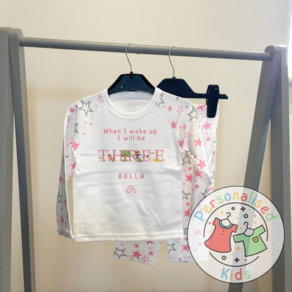 Personalized Farm Animal Birthday Pyjamas – Perfect for Little Farmers!