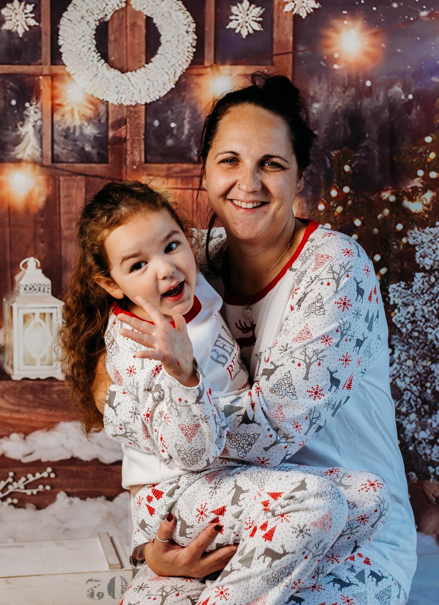 Christmas Onesie Pj, Red Christmas Pjs Baby, Matching Family pyjamas, Personalised Christmas Pyjamas – Matching Family Set CD062
