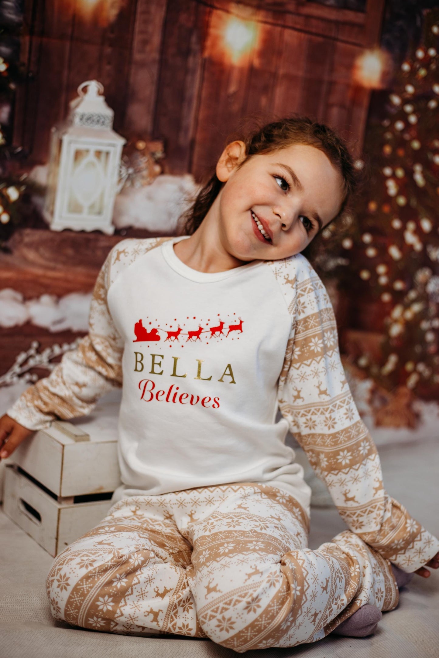 Christmas Onesie Pj, Red Christmas Pjs Baby, Matching Family pyjamas, Personalised Christmas Pyjamas – Matching Family Set CD061