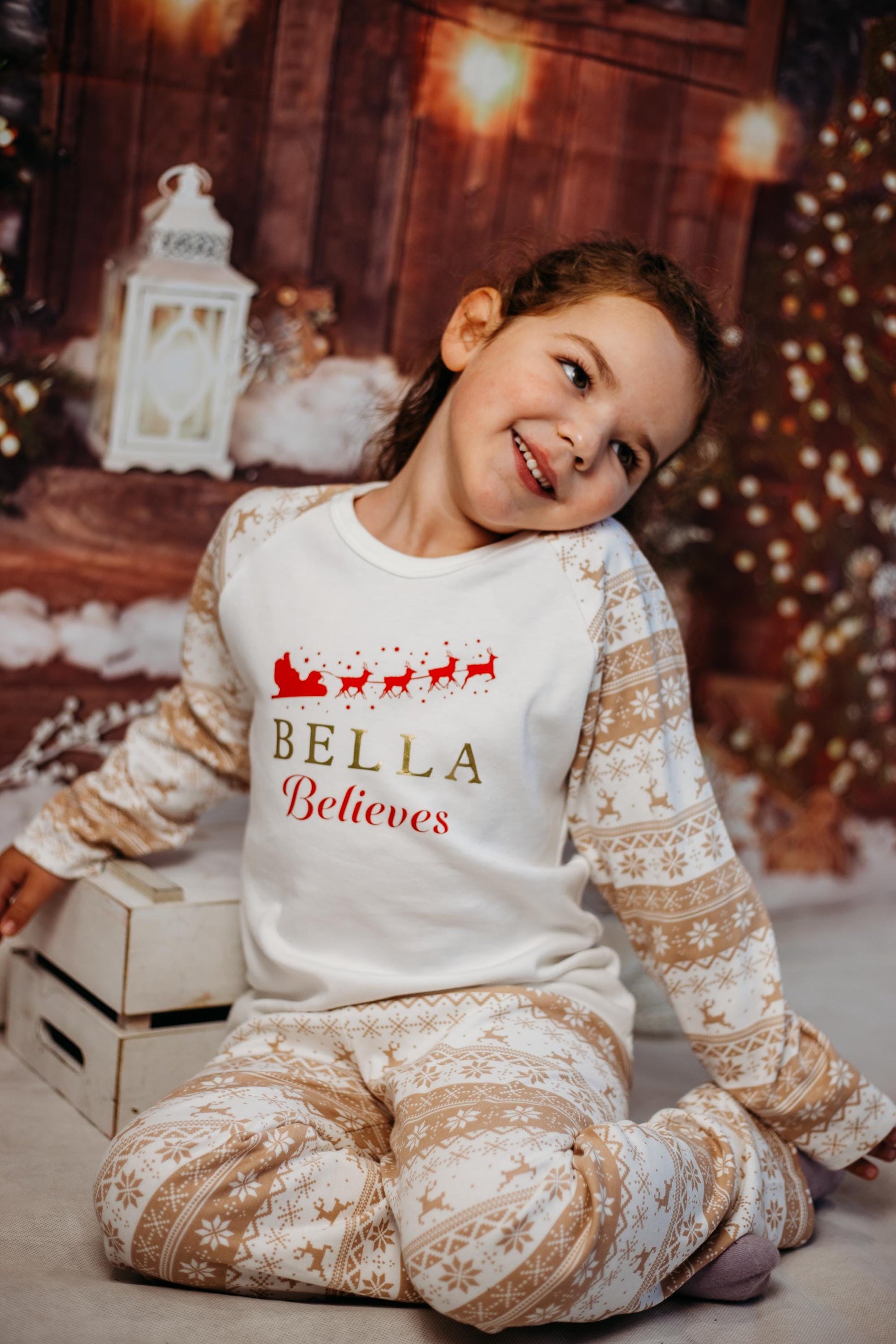 Christmas Onesie Pj, Red Christmas Pjs Baby, Matching Family pyjamas, Personalised Christmas Pyjamas – Matching Family Set CD061