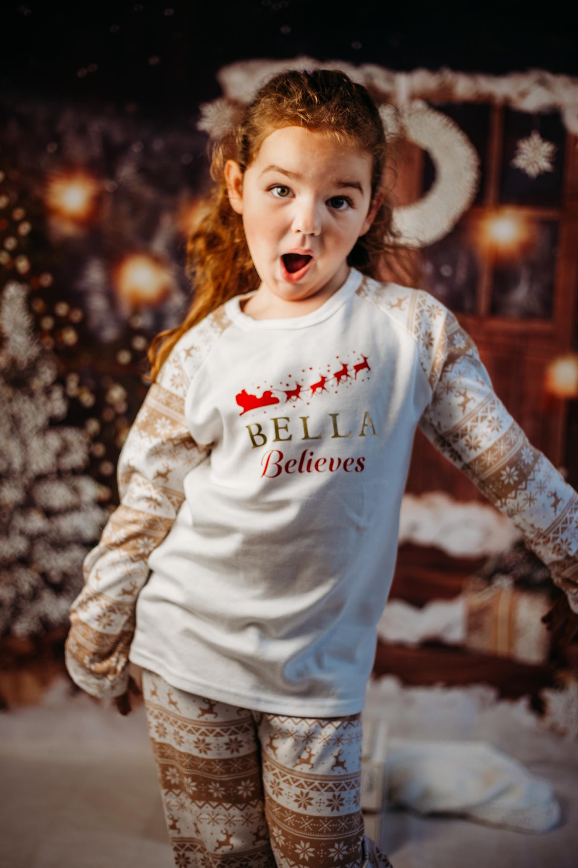 Christmas Onesie Pj, Red Christmas Pjs Baby, Matching Family pyjamas, Personalised Christmas Pyjamas – Matching Family Set CD061