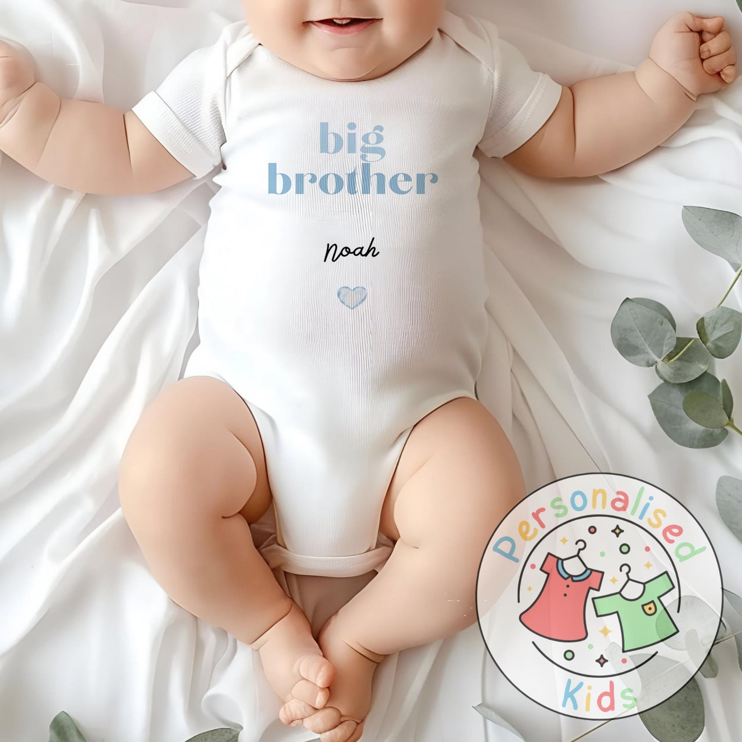 Celebrate the sweetest promotion with our adorable "Promoted to Big Sister" or "Promoted to Big Brother" outfits – perfect for pregnancy announcements, sibling reveal photos, or a thoughtful gift for the newest big sibling!