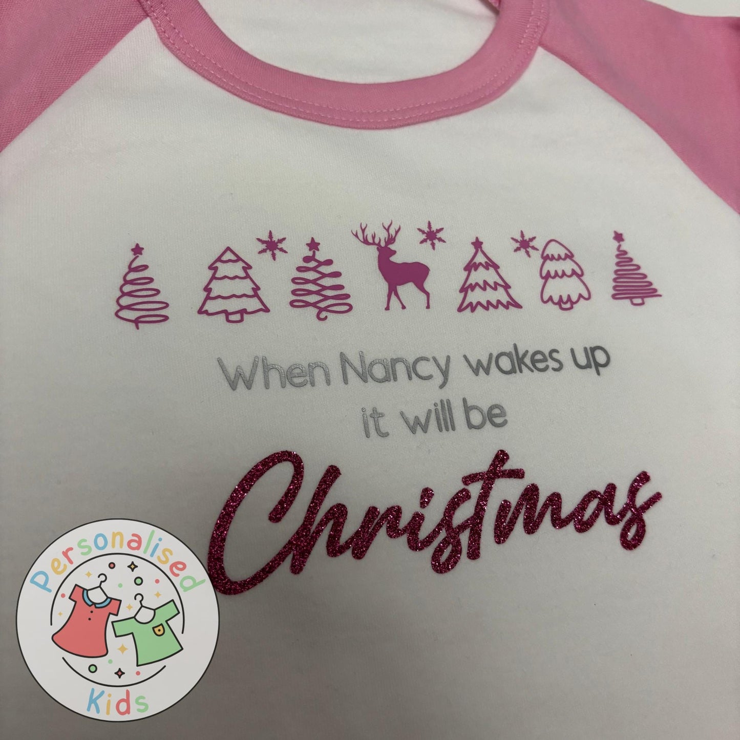Personalised “When I Wake Up It Will Be Christmas” Set, Christmas sets For The Whole Family, CD061