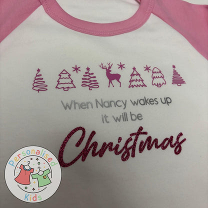 Personalised “When I Wake Up It Will Be Christmas” Set, Christmas sets For The Whole Family, CD061