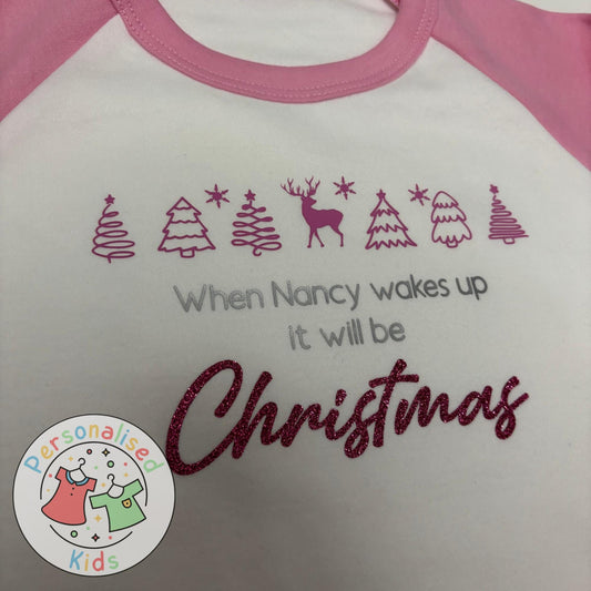 Personalised “When I Wake Up It Will Be Christmas” Set, Christmas sets For The Whole Family, CD061